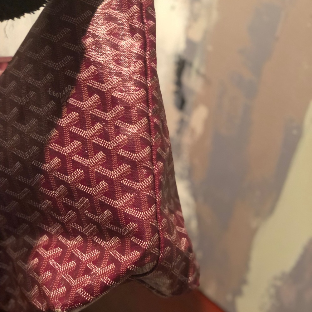 Goyard Burgundy Canvas Saint Louis Tote - Picture 2 of 8